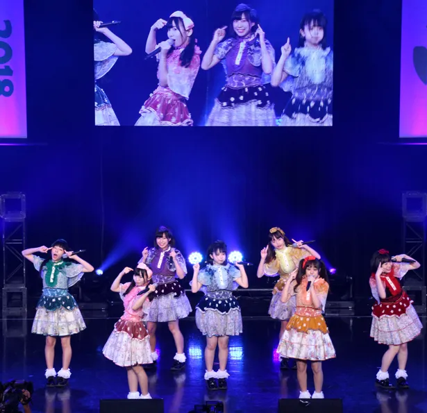 「TOKYO IDOL FESTIVAL 2018」最終日のHOT STAGEに出演したナナランド