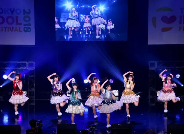 「TOKYO IDOL FESTIVAL 2018」最終日のHOT STAGEに出演したナナランド