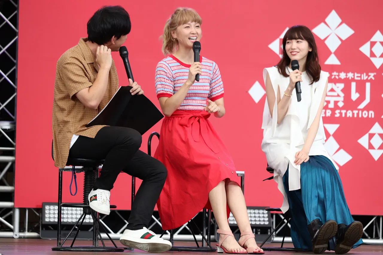 「オオカミくんには騙されない♡ in テレ朝夏祭りSP」イベント風景