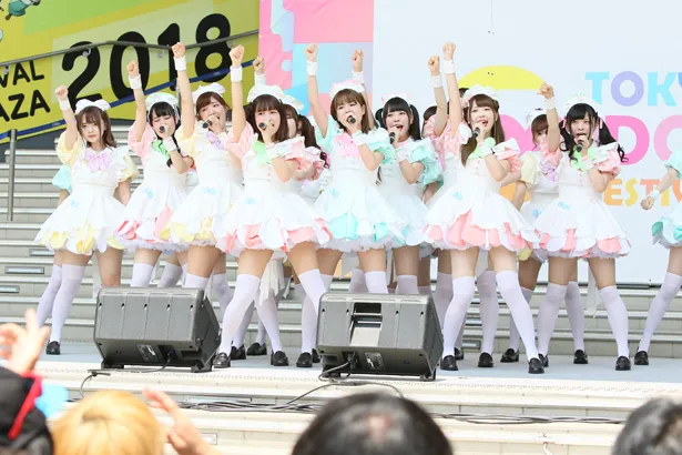 あっとせぶんてぃーんが「TOKYO IDOL FESTIVAL 2018」2日目の8月4日、FESTIVAL STAGEに登場！