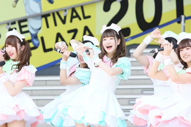 あっとせぶんてぃーんが「TOKYO IDOL FESTIVAL 2018」2日目の8月4日、FESTIVAL STAGEに登場！