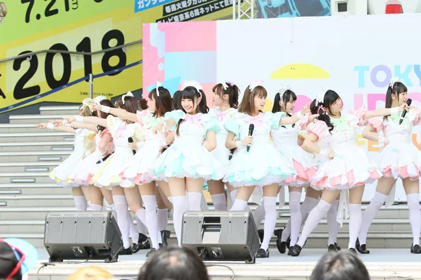 あっとせぶんてぃーんが「TOKYO IDOL FESTIVAL 2018」2日目の8月4日、FESTIVAL STAGEに登場！