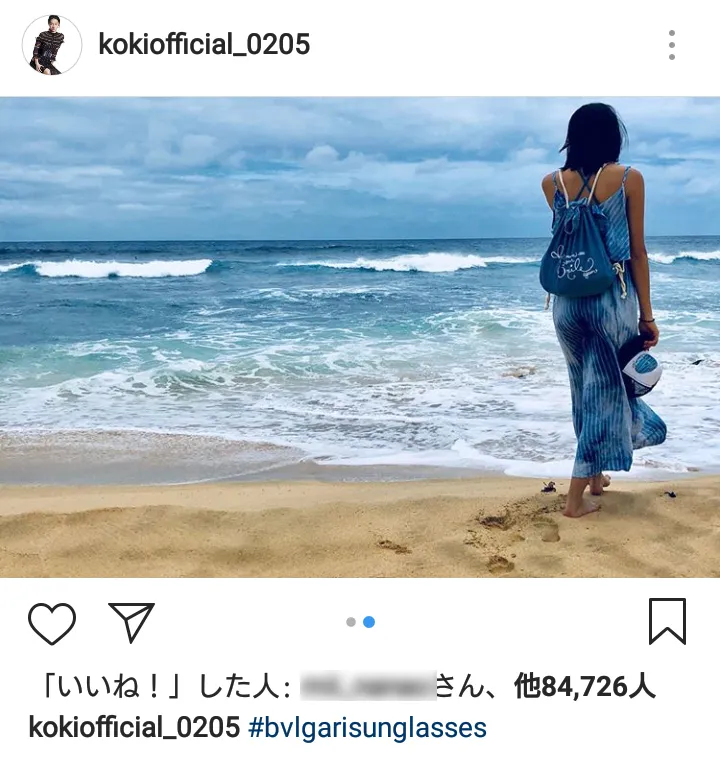 Koki,が夏休みっぽい海辺での写真を投稿した