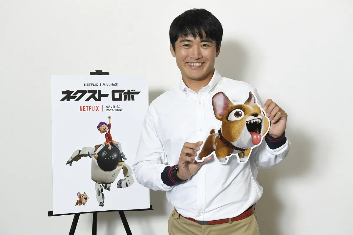 劇団ひとり、Netflixで超毒舌犬の声優に挑戦！