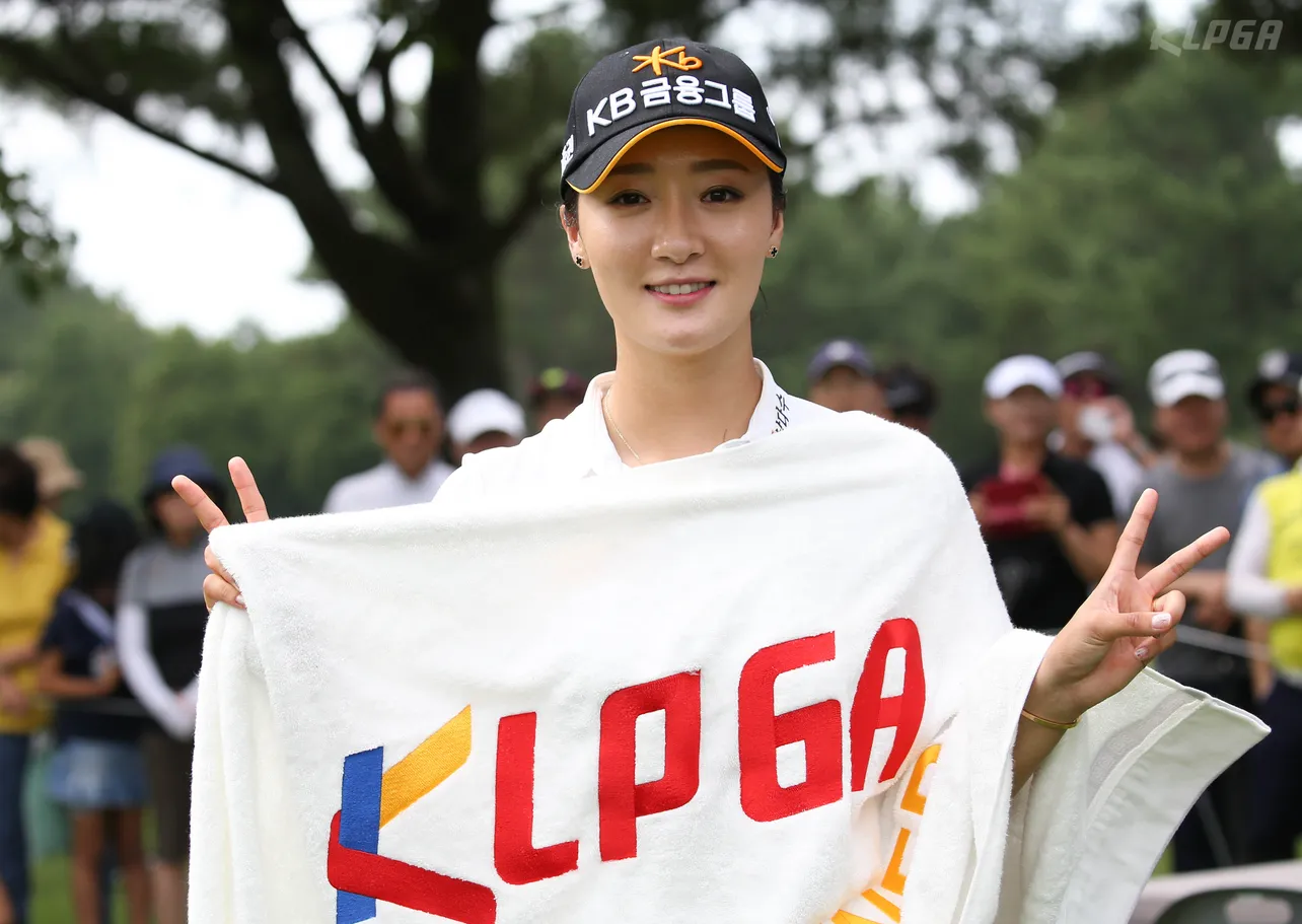 年間のKLPGA賞金ランキングも3位につけた、22歳のオ・ジヒョン選手