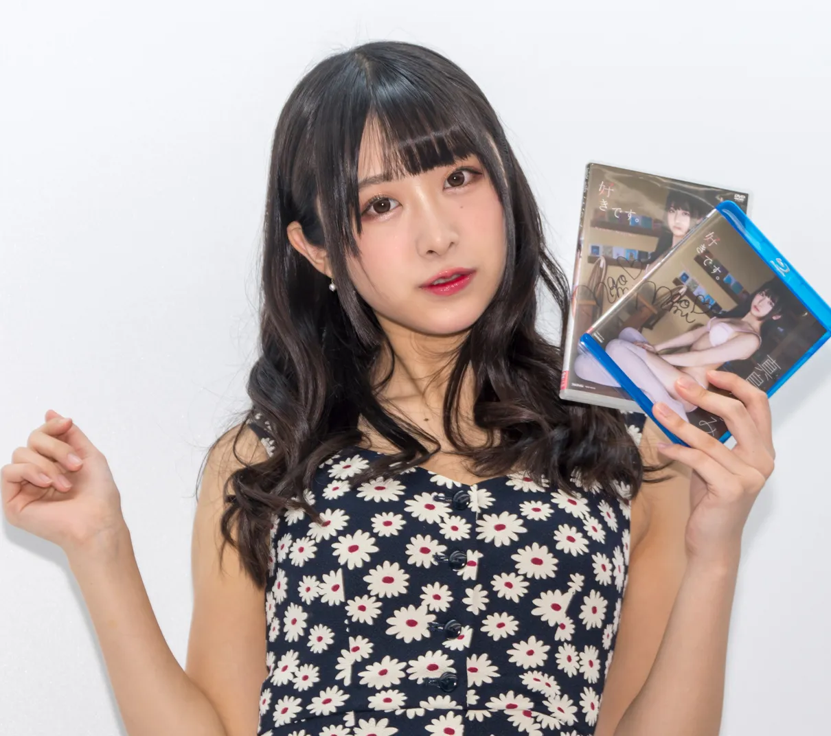 DVD＆Blu-ray「好きです。」発売イベントに登壇した真島なおみ