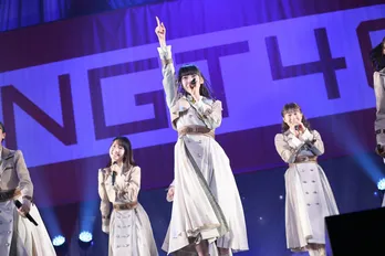NGT48・荻野由佳らがジャージ姿で躍動!? 日本武道館で新曲イベントを開催