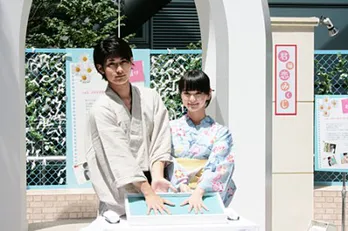 映画「君に届け」の多部未華子と三浦春馬が浴衣姿で夏休みの思い出を語る！