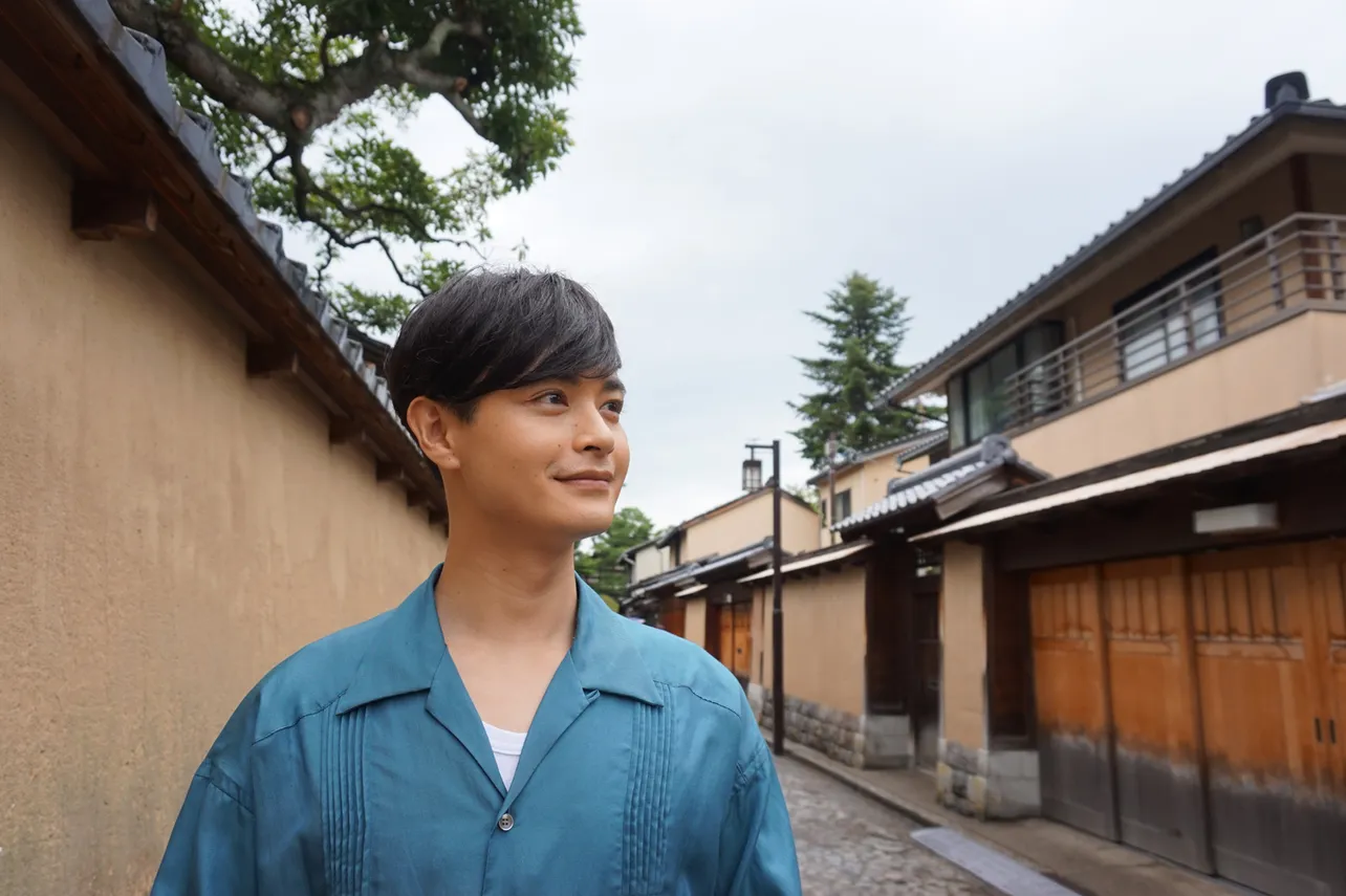 「美しい日本に出会う旅」で金沢を巡る瀬戸康史