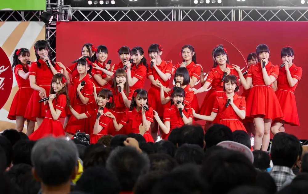 大勢のファンを沸かせたNGT48