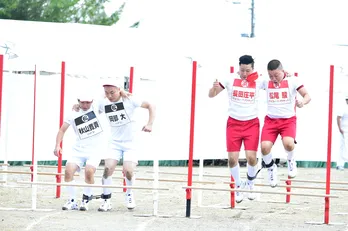 ハナコVSチョコプラ再び! 過去最多68人での芸人大運動会でバチバチ