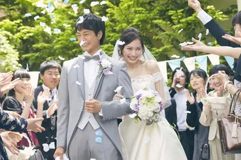 珠玉のラブストーリーで見せた、大政絢の美し過ぎるウエディングドレス姿を独占公開!