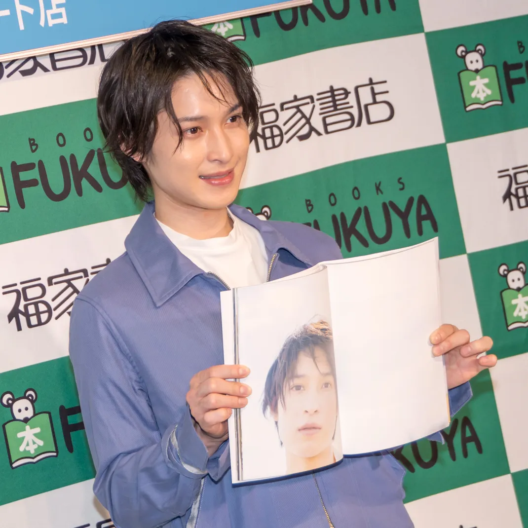 阪本奨悟1st写真集「ただいま。」(講談社)発売イベントより