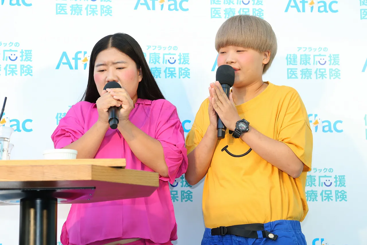 「アフラックの健康応援カフェ」オープニングイベントの模様