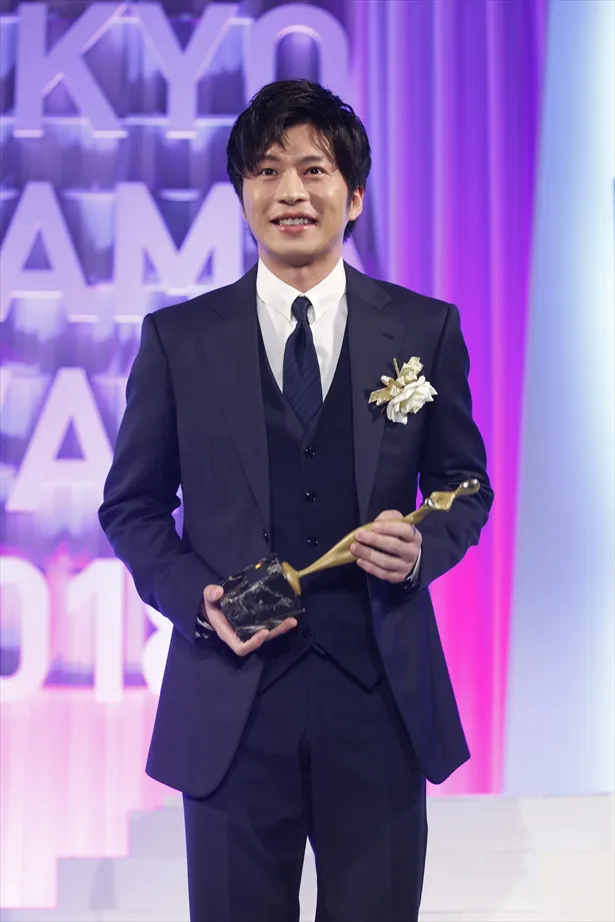 「東京ドラマアウォード2018」で主演男優賞に輝いた田中圭