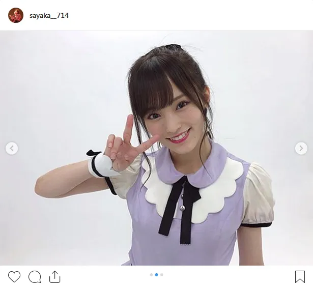 ※画像は山本彩(sayaka__714)公式Instagramのスクリーンショット