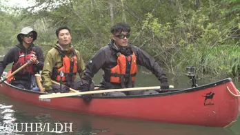 八木将康&KEISEIが釧路川でカヌー体験!