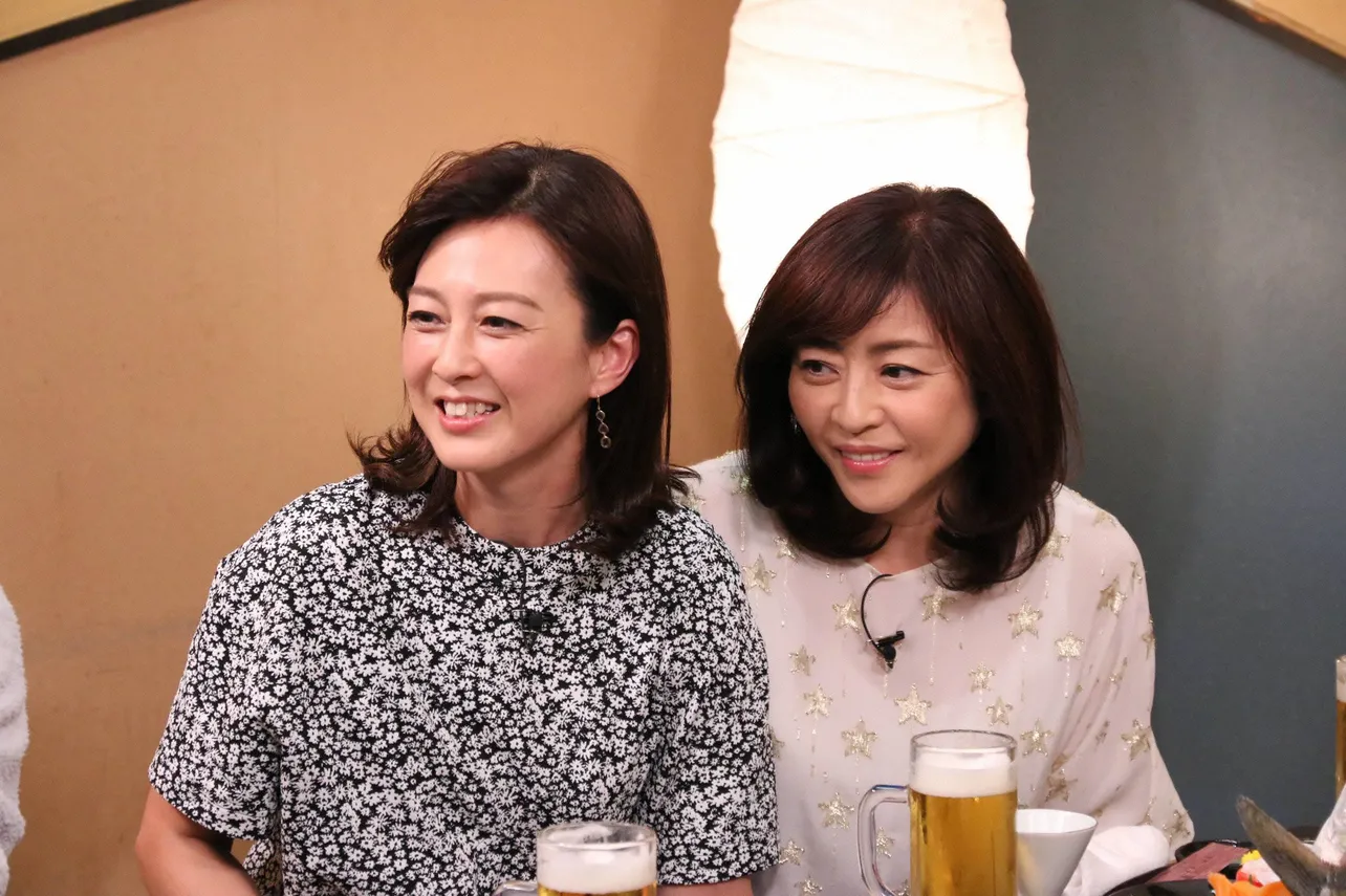 森尾由美(左)、松本明子もゲストとして登場する