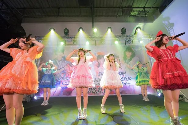 FES☆TIVEがタイ・バンコクでワンマンライブを開催。タイ国内外から、多くの観客が訪れた