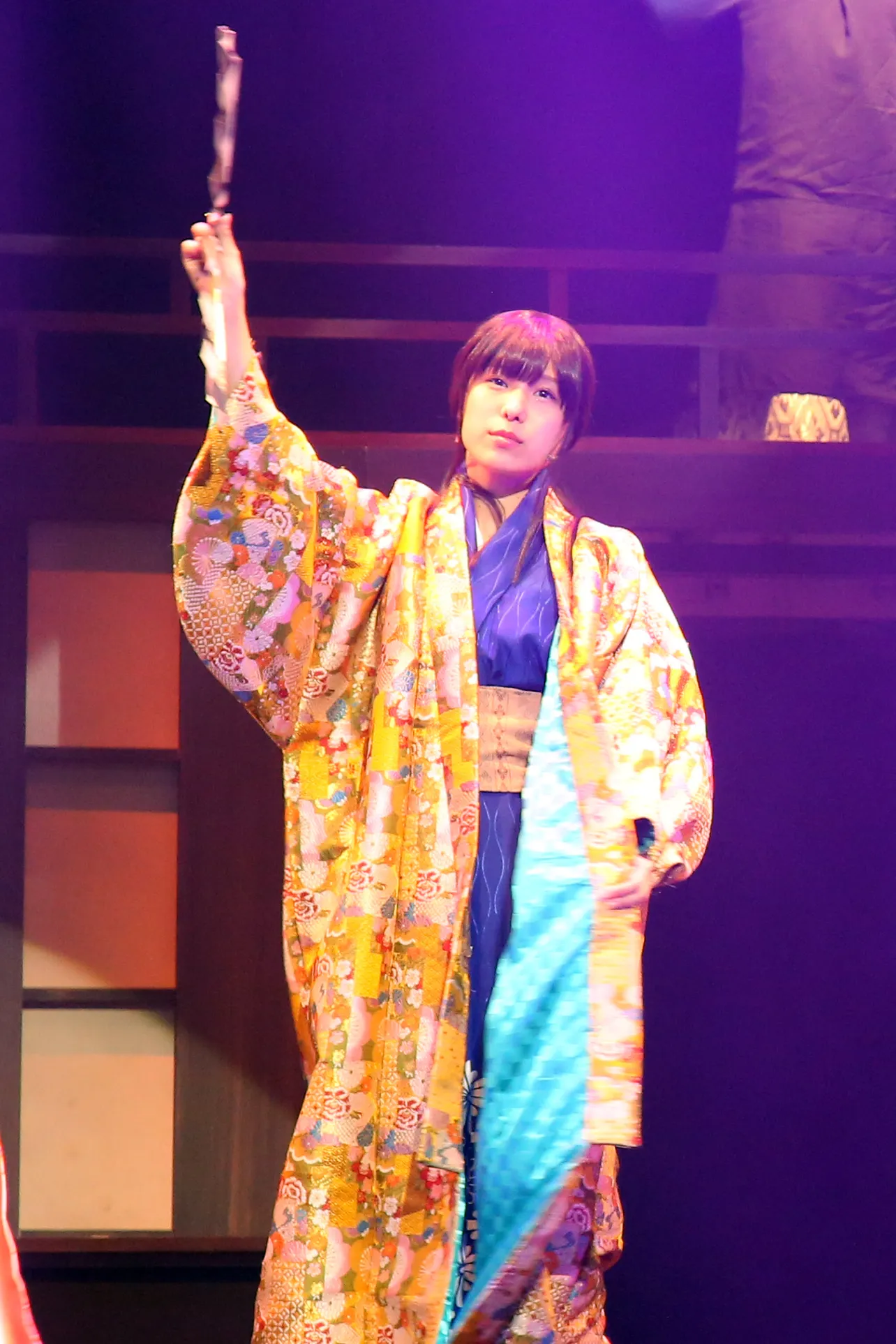 武田勝頼の妻・おりゑを演じたのは8月にAKB48を卒業した小嶋菜月。彼女も舞台出演を重ねている1人だ