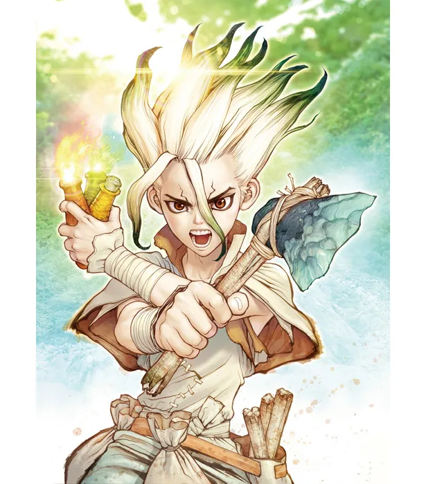 Dr Stone アニメ決定 千空役 小林裕介 科学の力でゼロから文明を作り出す 唆るぜこれは Webザテレビジョン