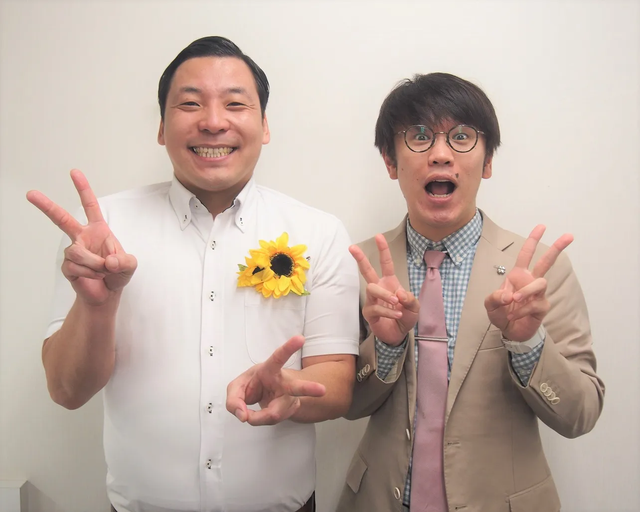 「有田ジェネレーション」レギュラー出演中のインディアンスの田渕章裕(写真左)、木村亮介(写真右)
