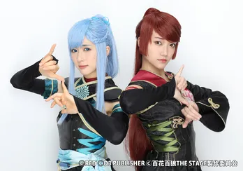 elfin'辻美優、花房里枝が可愛く美しいくノ一に!舞台「百花百狼 ~戦国忍法帖~」が12月13日開幕!!