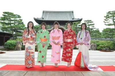2011年の大河ドラマ「江～姫たちの戦国～」の撮影が灼熱の京都で