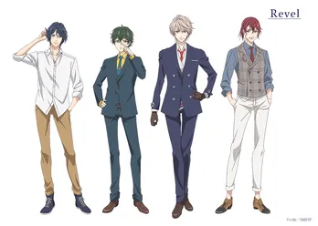 イケメン麻薬取締官の活躍を描く「スタマイ」、情報屋Revelと都築兄弟のビジュアルを公開!