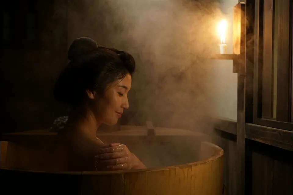 橋本マナミは「ドラマでは入浴シーンは初」と語る