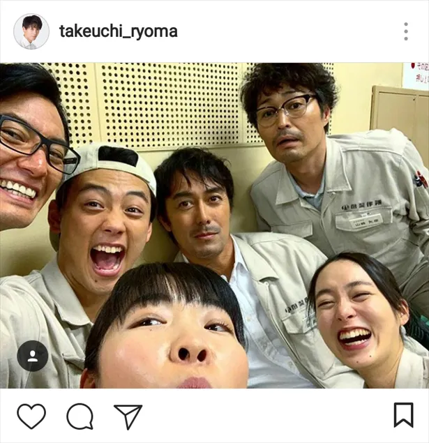 ※画像は竹内涼真公式Instagram（takeuchi_ryoma）のスクリーンショットです