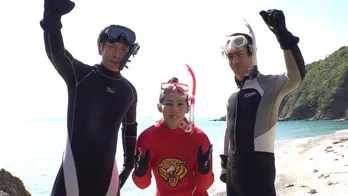 吉田沙保里が無人島で野生化!? 手作りアトラクションを作り上げる！