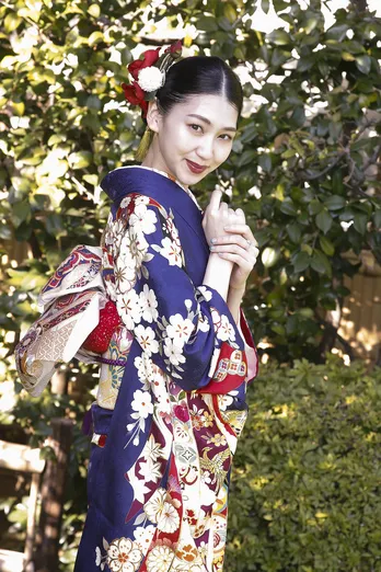 是永瞳「現場で学んだことを仕事に生かせるよう頑張りたい」＜晴れ着美女新春インタビュー(7)＞