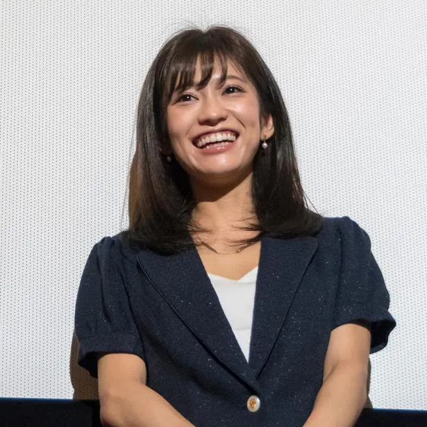 2018年に行われた初日舞台あいさつに登壇した大澤玲美