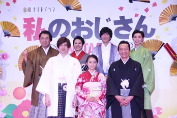 岡田結実が着物姿で主演ドラマをPR「後悔させないので見てほしい」