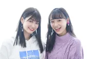「太陽とオオカミくんには騙されない」の人気出演メンバーにインタビュー( 左から生見愛瑠、鈴木美羽)