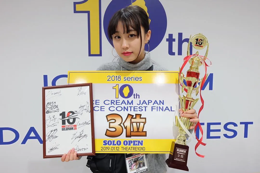 OPEN SOLO部門で3位になったJURI