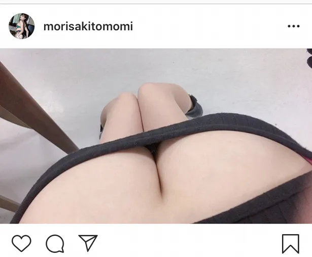 森咲智美(morisakitomomi)公式Instagramのスクリーンショット