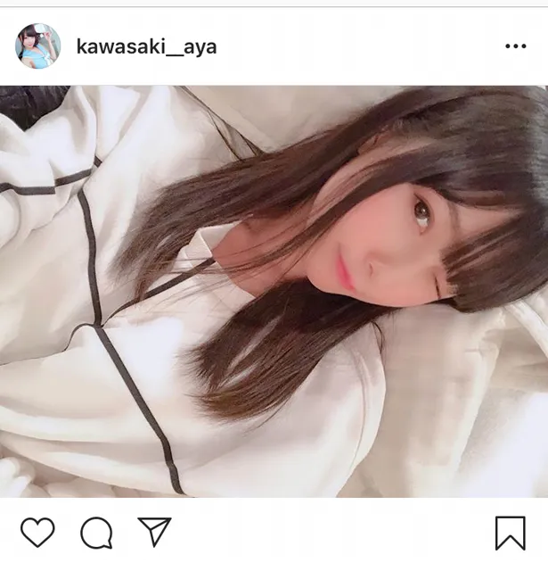 川崎あや(kawasaki__aya)公式Instagramのスクリーンショット