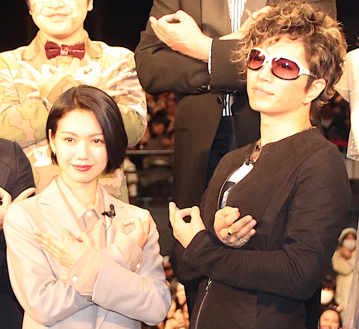 二階堂ふみとGACKTがW主演を務める映画「翔んで埼玉」のジャパンプレミアが行われた