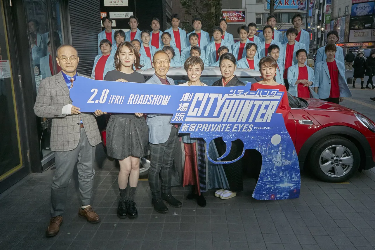 イベント前にはACORN新宿東宝ビル店前広場にてプレスイベントも実施された