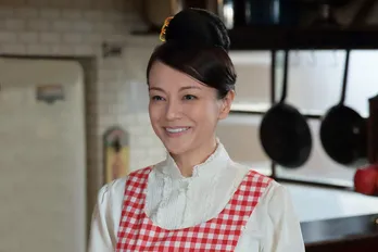 牧瀬里穂、“ツッコミ”に苦戦「どこを叩いていいのか…」<まんぷく>