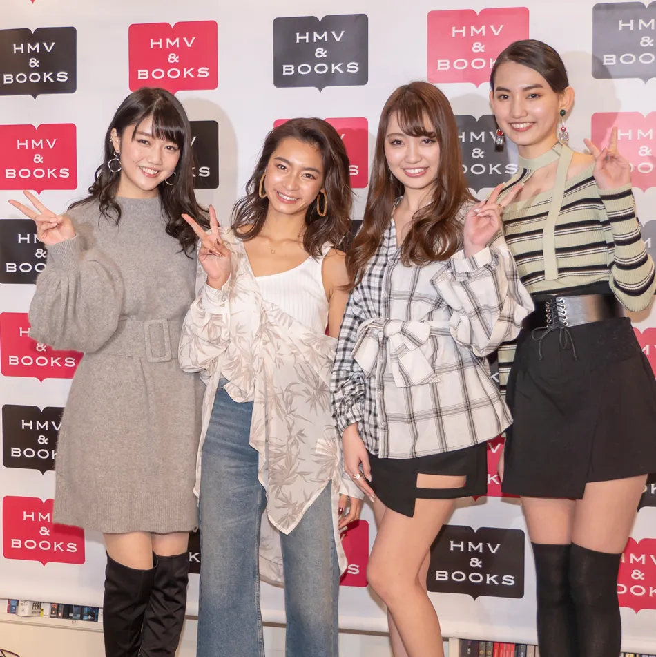 松川菜々花、遠山茜子、みうらうみ、黒木麗奈