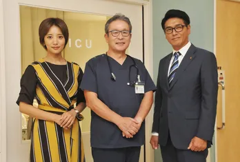 高橋克典「先生、名演技でしたよ」主演作に原作者・江上剛が医者役で出演！