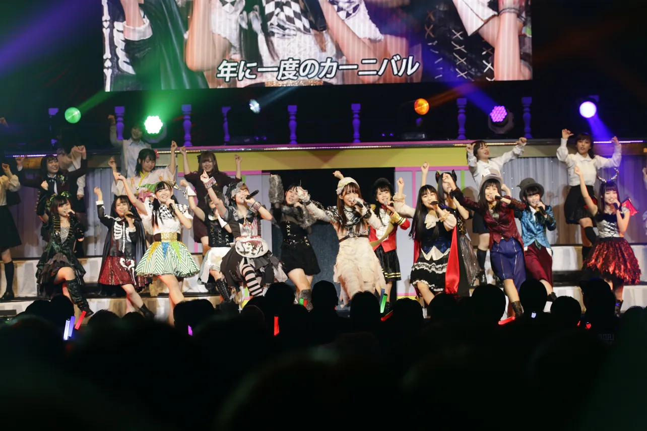 2015年の「AKB48 41stシングル選抜総選挙」で松村が過去最高順位の13位でAKB48のシングル選抜入りを果たした「ハロウィン・ナイト」を同じ第13位として披露した