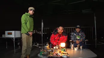 千鳥、暗闇から現れた謎の登山服男から冬山の魅力を教えてもらう