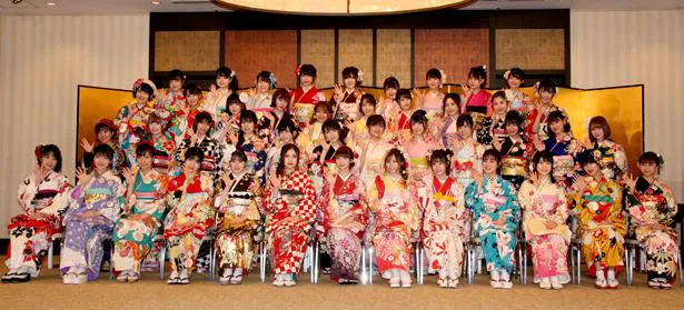1月14日に東京・神田明神で行われた「AKB48グループ2019年新成人メンバー成人式記念撮影会」