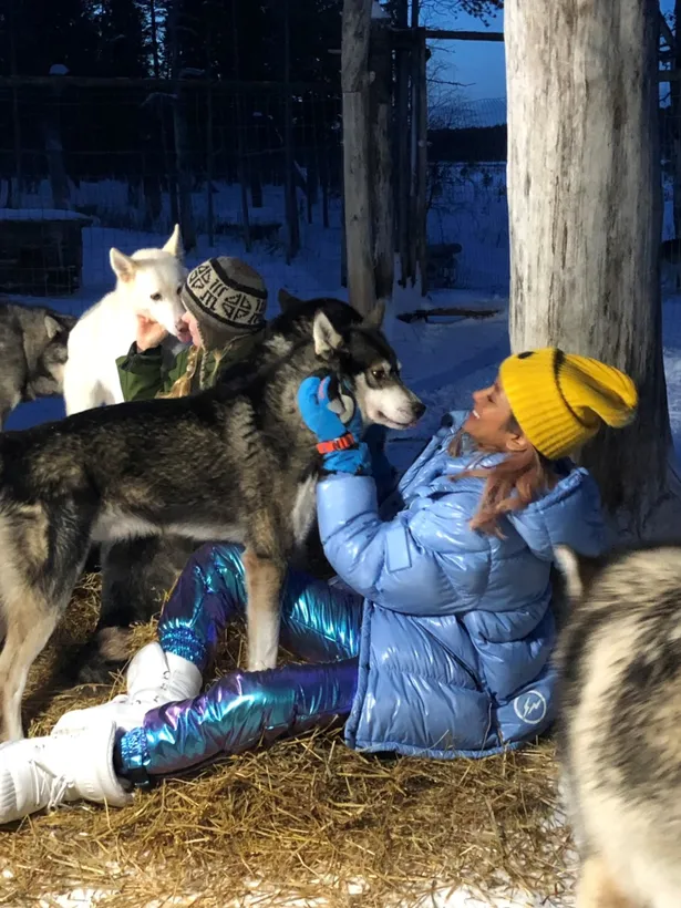 ローラ 極寒のフィンランドで匹の犬に出会う 画像3 3 芸能ニュースならザテレビジョン