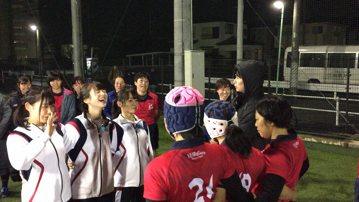 「ラグビーワールドカップ2019」の開催都市特別サポーター(愛知・豊田)を務めるSKE48がラグビーに挑戦