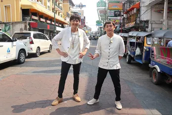 ゆず、新番組の旅ドキュメンタリーでタイへ!ワニや怪魚と格闘も